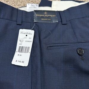 Brooks Brothers Men's Navy Dress Pants